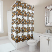 Tiger Shower Curtain Douchegordijn (In situ)