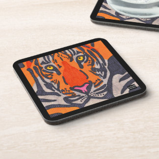 Tiger (single) - Plastic Coaster Bier Onderzetter