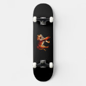 Tiger Skateboard (Recto)