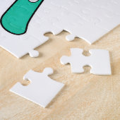 Tiger Skier Ski Legpuzzel (Zijkant)