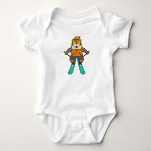 Tiger Skier Ski Romper