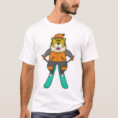 Tiger Skier Ski T-shirt (Voorkant)