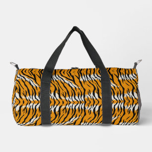 Tiger Skin Animal Print Patroon Ontwerp Plunjezak