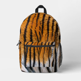 Tiger Skin Back Pack Bedrukte Rugzak