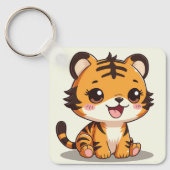 Tiger-sleutelhanger Sleutelhanger (Voorkant)