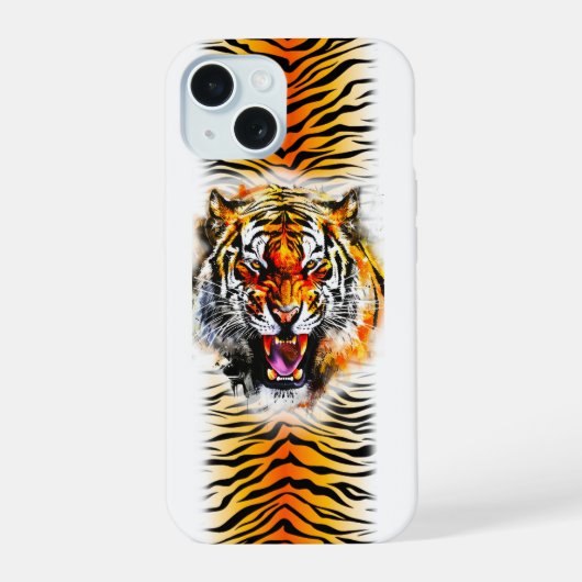 Tiger snarl et rayures belle image (Verso)