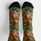 Tiger Socks | Natuur Oerwoud Tiger Socks Sokken (Top)