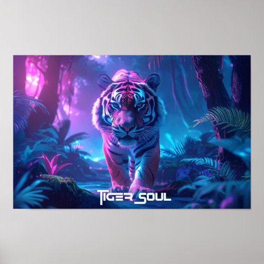 Tiger Soul Poster (Voorkant)