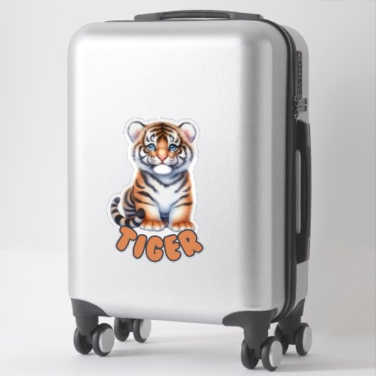 TIGER - STICKER DES INFIRMIÈRES (Sur valise)