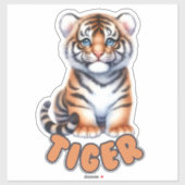 TIGER - STICKER DES INFIRMIÈRES (Feuille)