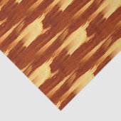 Tiger Stripe Bamboo Wood Grain Kijk uit Tissuepapier (Detail)