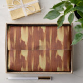 Tiger Stripe Bamboo Wood Grain Kijk uit Tissuepapier (Geschenk)