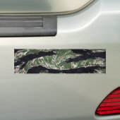 Tiger Stripe Camo Bumpersticker (Op auto)