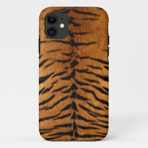 Tiger Stripe Fur Print iPhone 11 Hoesje