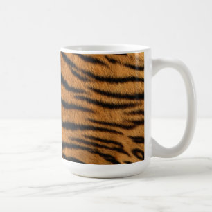 Tiger Stripe Fur Print Koffiemok