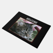 Tiger Stripe Kat Deurmat (Schuin)
