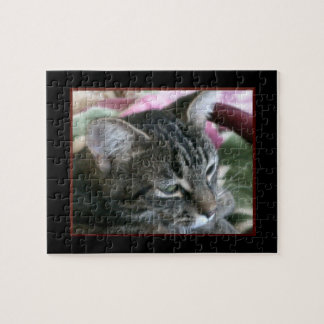 Tiger Stripe Kitty Jigsaw Puzzle Legpuzzel