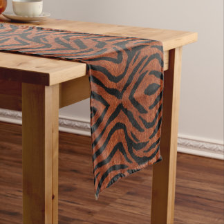 Tiger Stripe Wild Pattern Korte Tafelloper