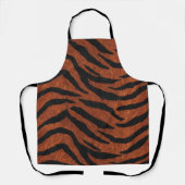 Tiger Stripe Wild Pattern Schort (Voorkant)