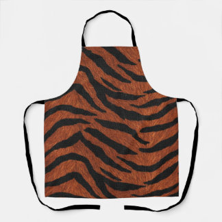 Tiger Stripe Wild Pattern Schort