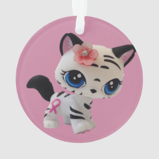 Tiger Striped Kat Ornament