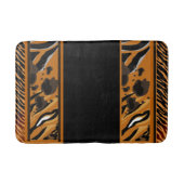 Tiger Stripes Animal Print Badmat (Voorkant)