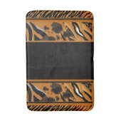 Tiger Stripes Animal Print Badmat (Voorkant Verticaal)