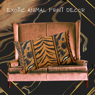 Tiger Stripes Animal Print Kussen