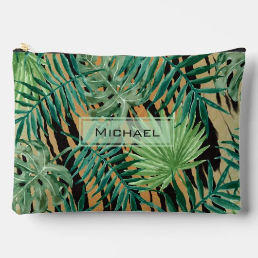 Tiger Stripes Oerwoud Camouflage, gepersonaliseerd Etui (Voorkant)