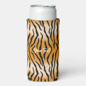 Tiger Stripes Pattern Seltzer Koelbox (Seltzer Voorkant)