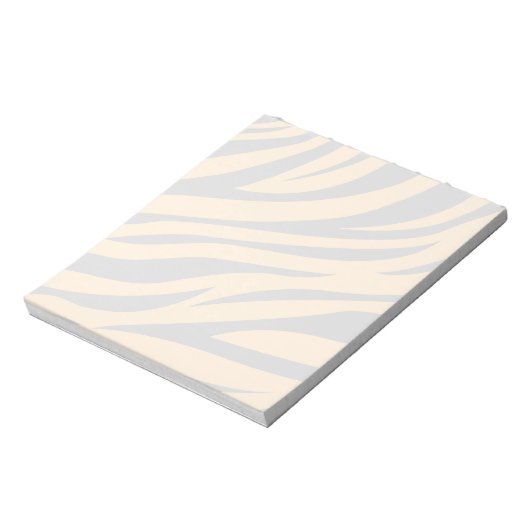 Tiger Stripes zwart Sinaasappel Wild Animal huidpa Notitieblok (Gedraaid)