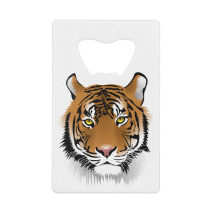 Tiger Sumatran Tiger Wildlife Man-Eater Wildcat Kredietkaart Flessenopener