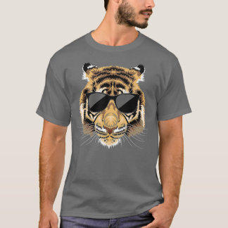 Tiger Sunbril Zoologist Zookeeper Safari Wildli T-shirt