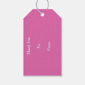 Tiger Swallowtail Butterfly Coneflower Gift Label Cadeaulabel (Achterkant)