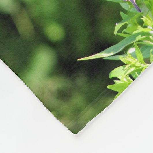 Tiger Swallowtail Butterfly Garden Blanket Fleece Deken (Hoek)