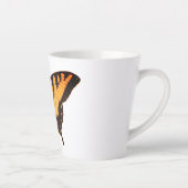 Tiger Swallowtail Butterfly Latte Mok (Rechts)