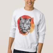 Tiger symbol of courage. Sweatshirt (Devant)