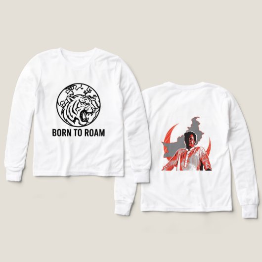 Tiger t-shirts for baby (Motif Recto et Verso)