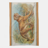 Tiger Tea Towel Theedoek (Verticaal)