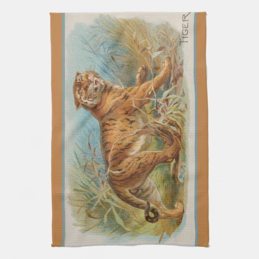  Tiger Tea Towel Theedoek (Verticaal)