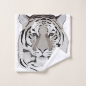 Tiger, tiger face, symbol of 2022  (Gant de toilette)