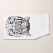 Tiger, tiger face, symbol of 2022  (Serviette à main)