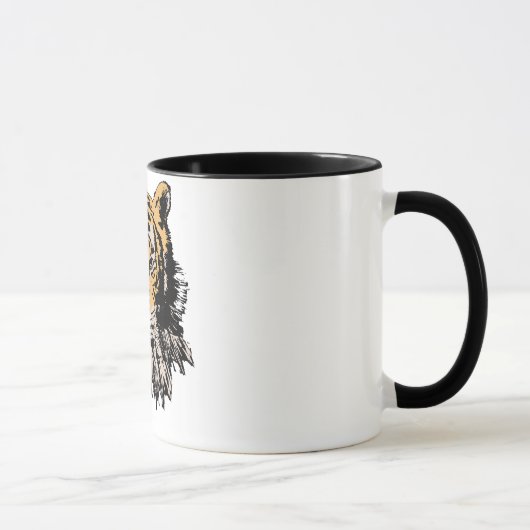 Tiger Tiger Head Mug (Droite)