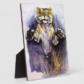 Tiger Tiger Plaque Fotoplaat (Zijkant)