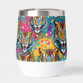 Tiger Tiger Tête arc-en-ciel teintures (Arrière)