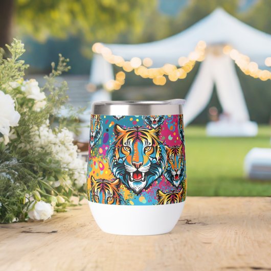 Tiger Tiger Tête arc-en-ciel teintures (Extérieur)