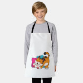 Tiger tired schort (Gedragen)