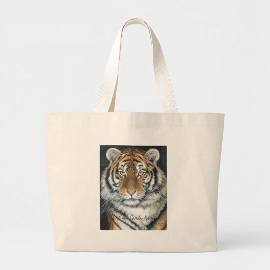 Tiger Totebag Grote Tote Bag (Voorkant)