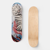 "Tiger v Dragon" par T.S. Tire Skateboard (Recto)