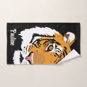 Tiger visage personnalisé (Serviette à main)